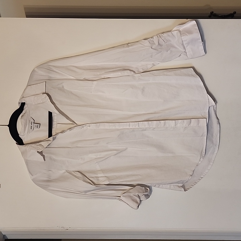 Women's Nine West White Button Down Blouse